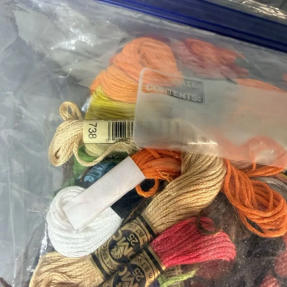 Embroidery Floss Thread Lot Various Colors And Brands